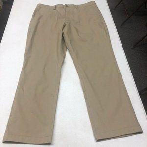 NWT Croft & Barrow 36x29 Straight Fit Flat Front Men’s Tan Chinos